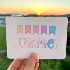 Happy Summer Postkarte